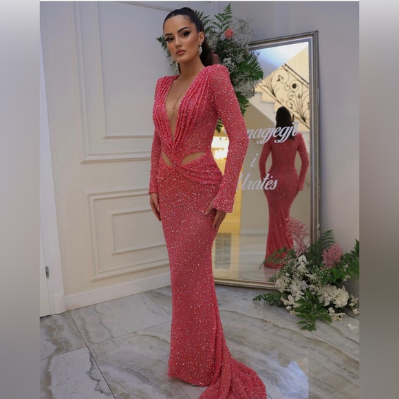 Barbie Pink Sequin Dress - Picture 2 of 4